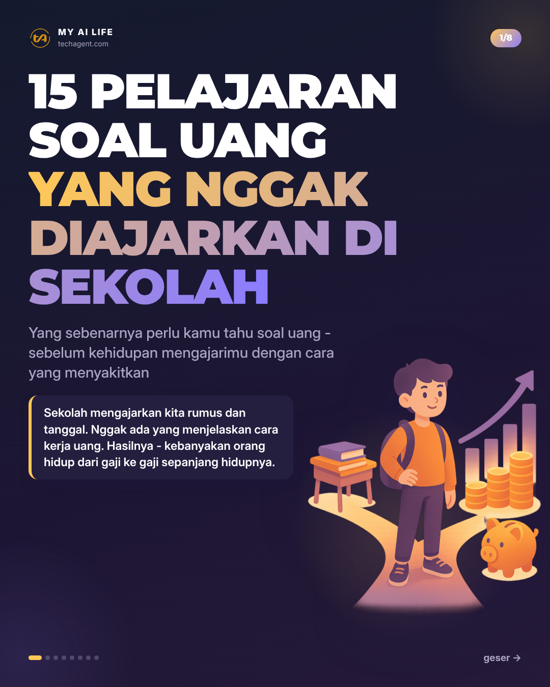 15 pelajaran soal uang yang nggak diajarkan di sekolah