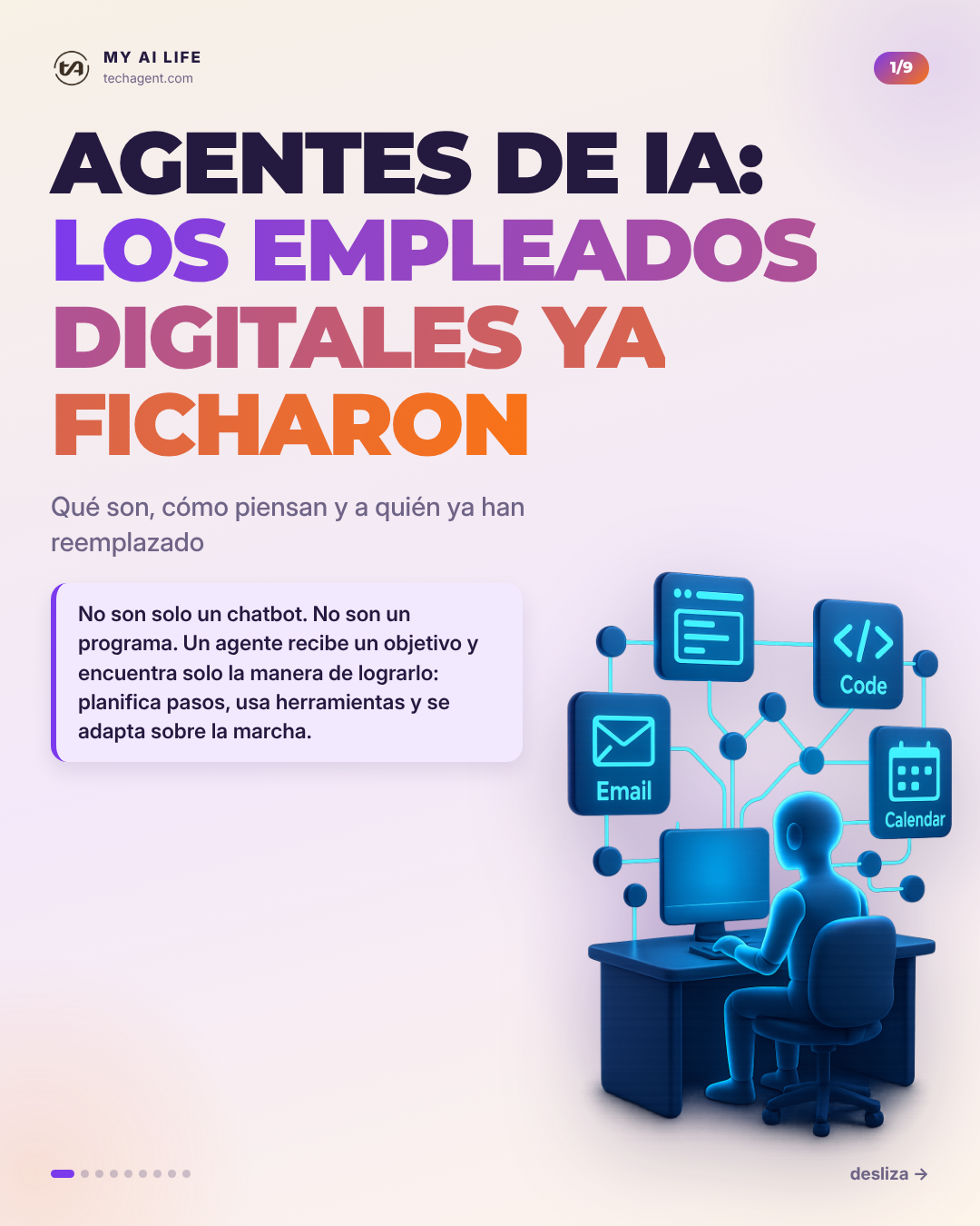 Agentes de IA: los empleados digitales ya ficharon