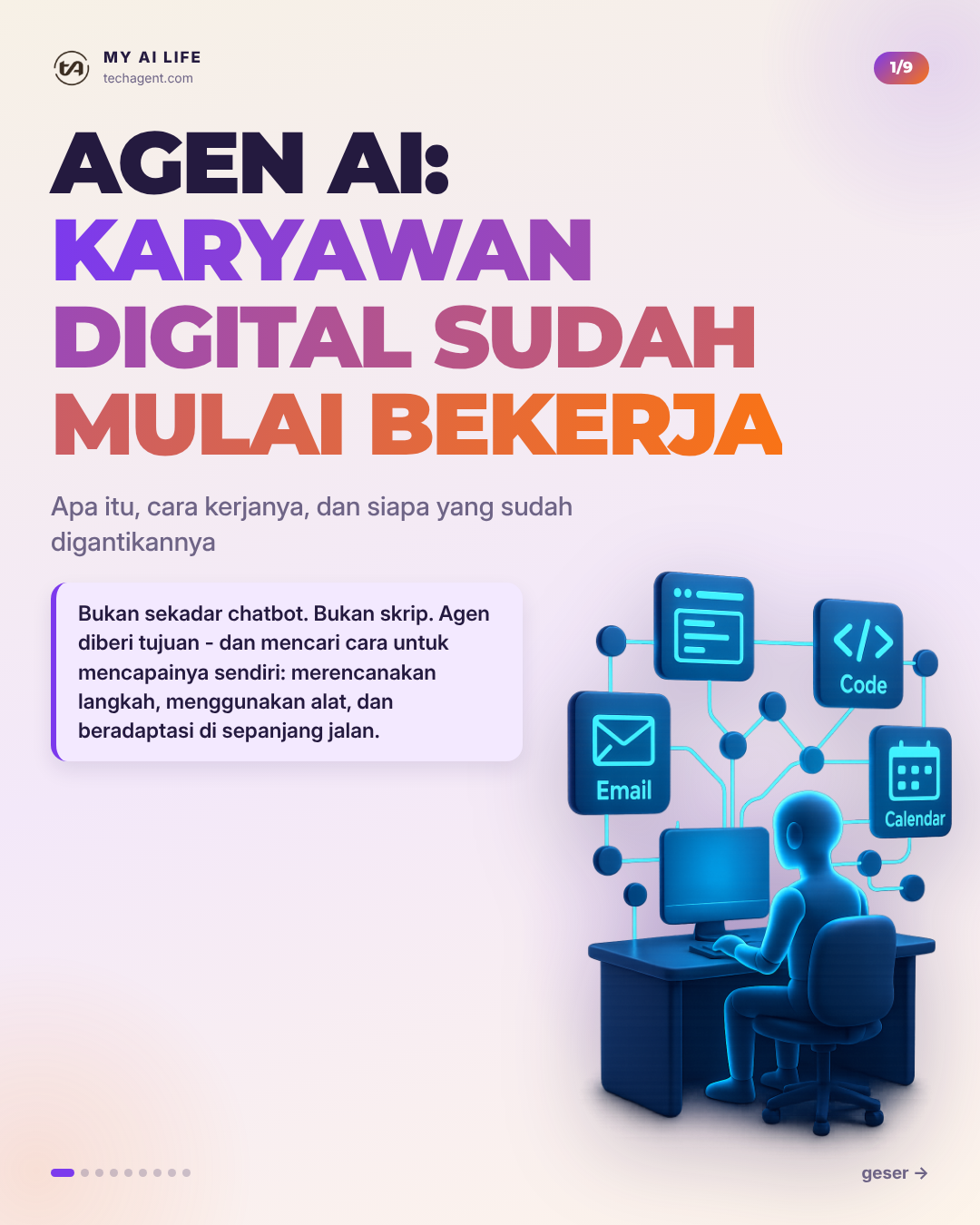 Agen AI: karyawan digital sudah mulai bekerja